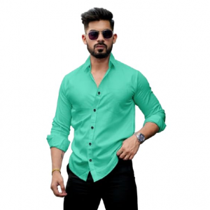 Men's Regular Fit Solid Soft Touch Cotton Casual Shirt